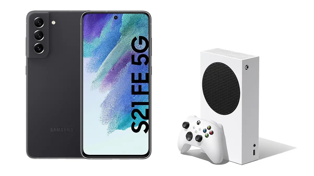 Samsung S21 FE 5G und Xbox Series S