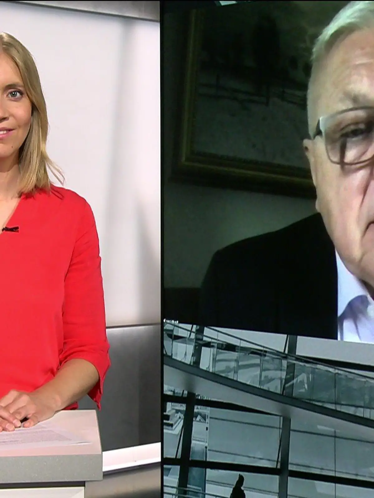 Nele Balgo spricht mit General a.D. Harald Kujat