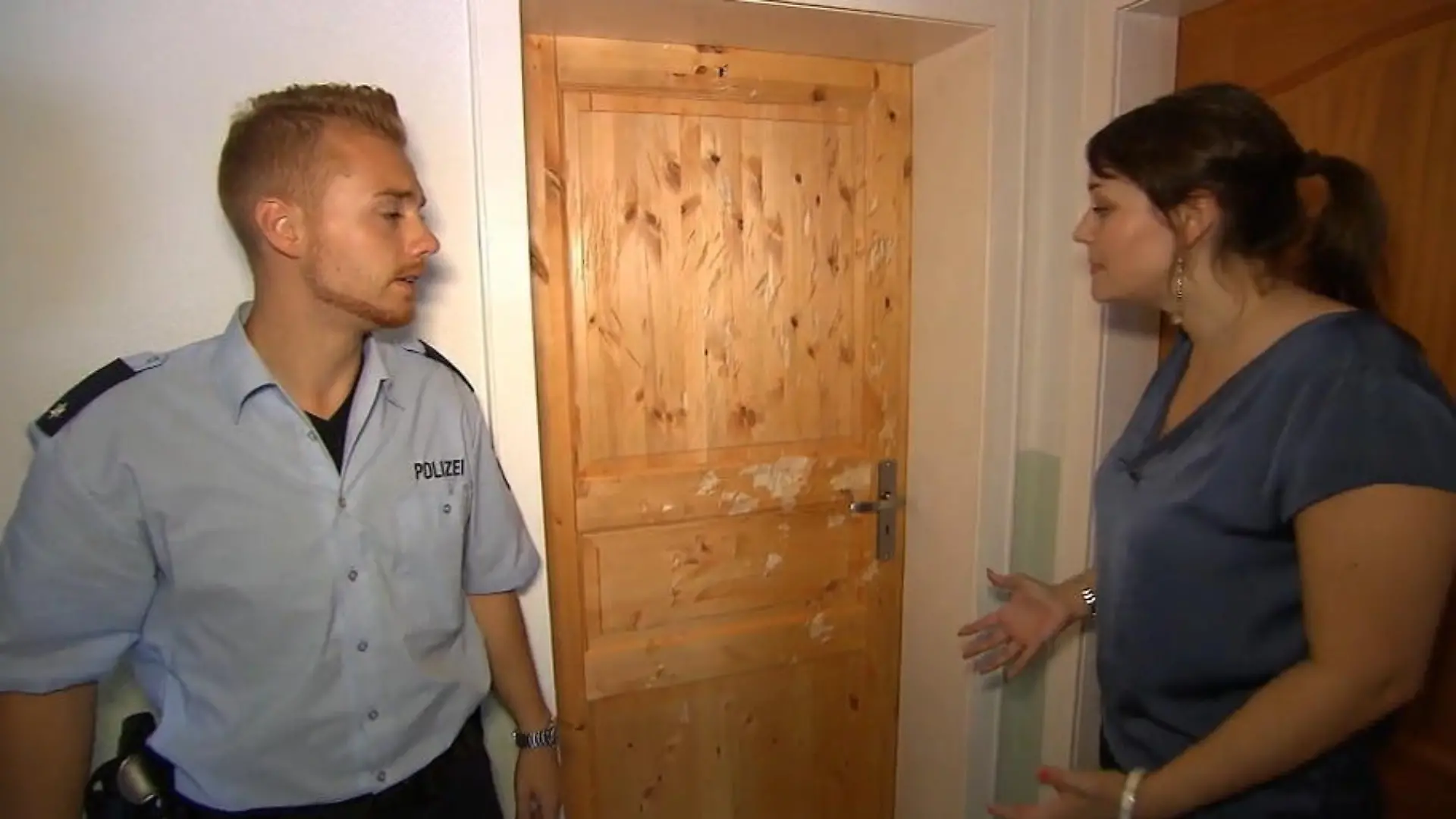 Mit der Axt durch die Tür Eifersucht pur