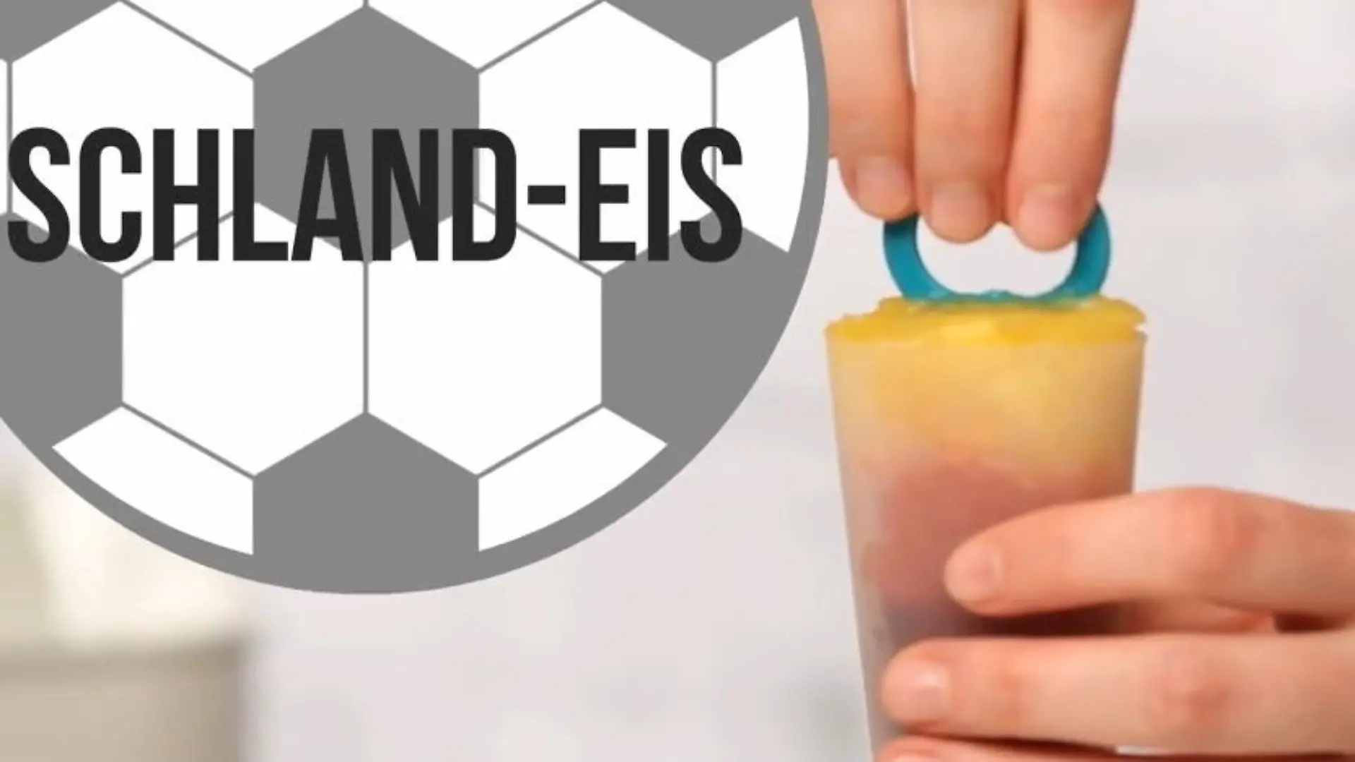 Rezept fürs "Schland"-Eis