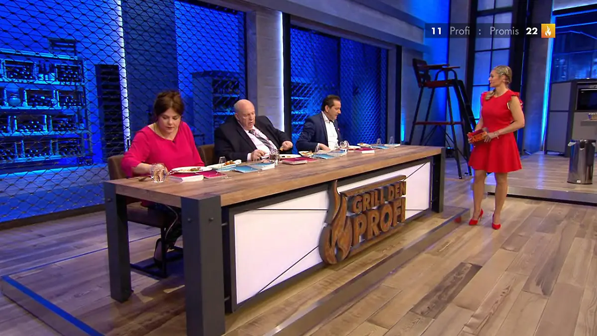 In der Vorspeise hat die Jury einen Favoriten Nelson Müller gegen Otlile Mabuse