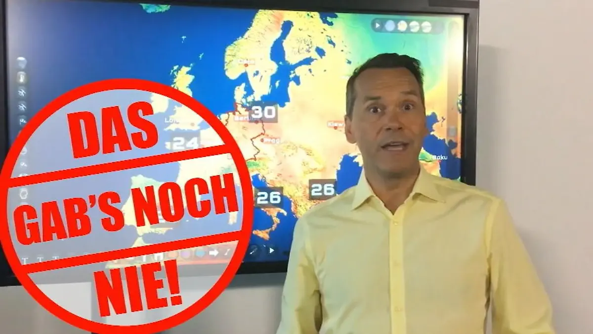 Extremwetterlage im Mai 2018 Deutschland ist der Hitzepol Europas