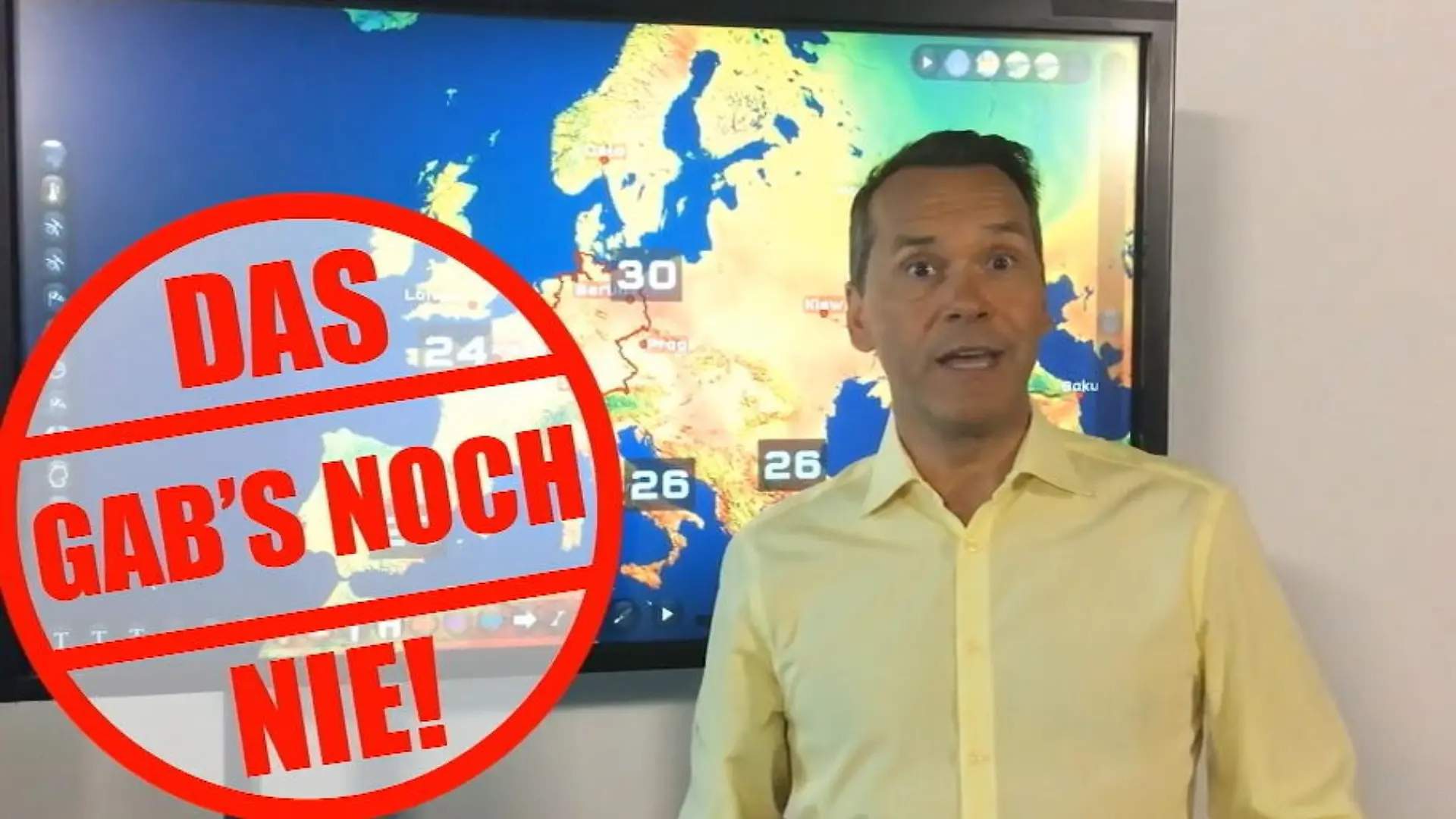 Extremwetterlage im Mai 2018 Deutschland ist der Hitzepol Europas