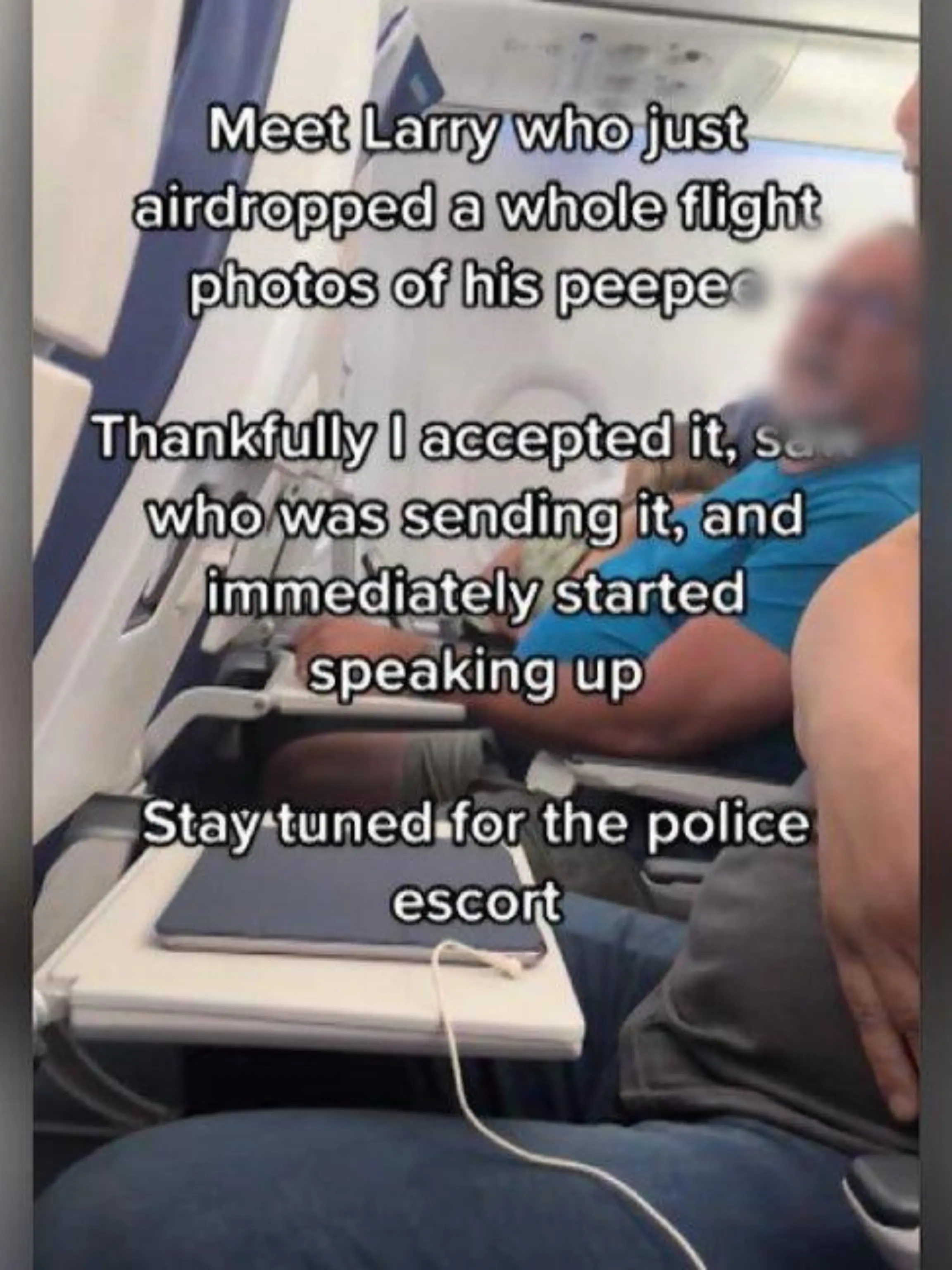 Auf einem Flug von Detroit nach Denver ereignete sich buchstäblich gerade ein dickes Ding. Denn einer der Passagiere schickte sein "Ding" via Airdrop an alle anderen Gäste des Fluges der Southwest Airline.