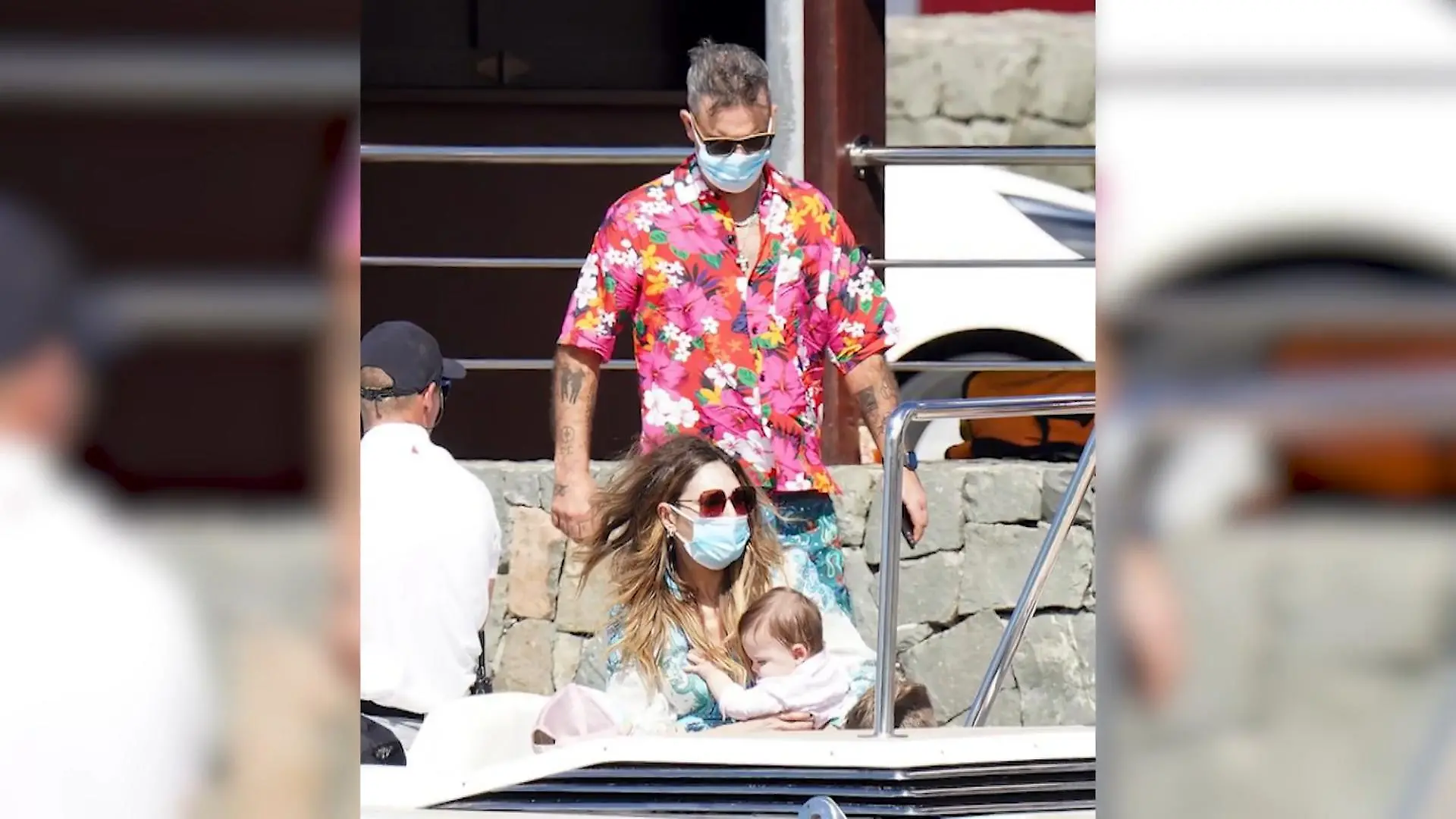 Robbie Williams positiv auf Corona gestestet Quarantäne im Karibikurlaub