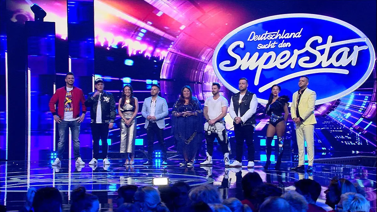 Die Top 10 zittern während der Entscheidung DSDS 2018: Die 1. Mottoshow