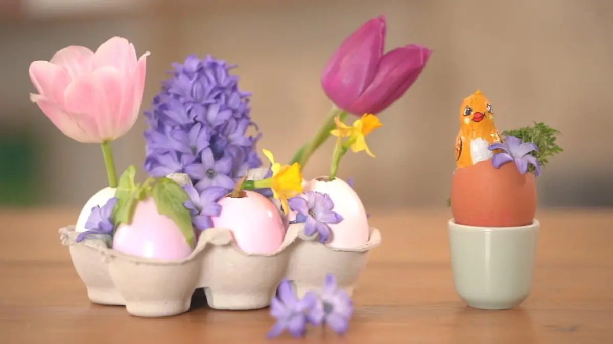 Das sind unsere Bastel-Ideen zu Ostern Wir zeigen Ihnen wie's geht