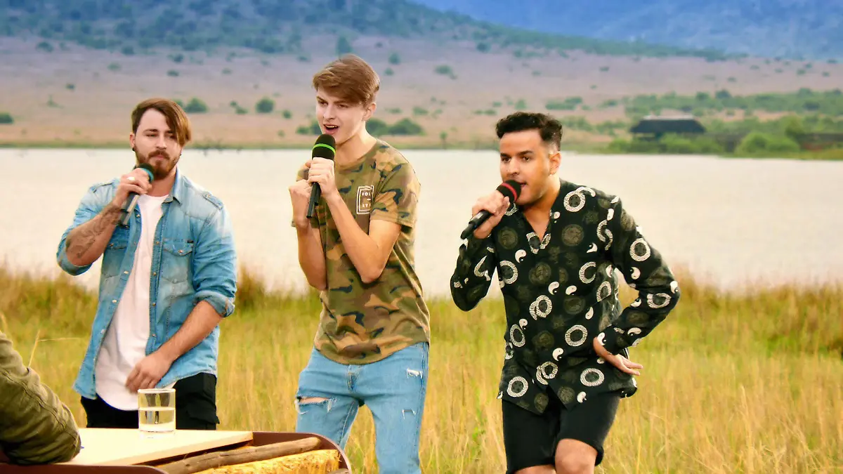 Farid, Michel und Lucas geben sich als "Backstreet Boys" DSDS 2018: Der erste Südafrika-Recall