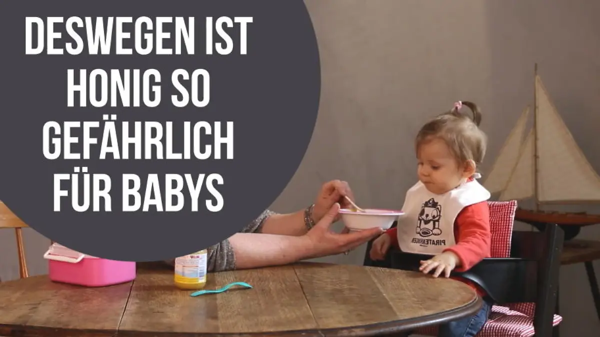 Deshalb ist Honig gefährlich für Babys Vorsicht!