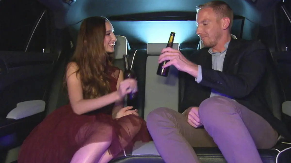 Exklusive Einblicke ins Limousinen-Date Große Lovestory bei Boris und Marie?