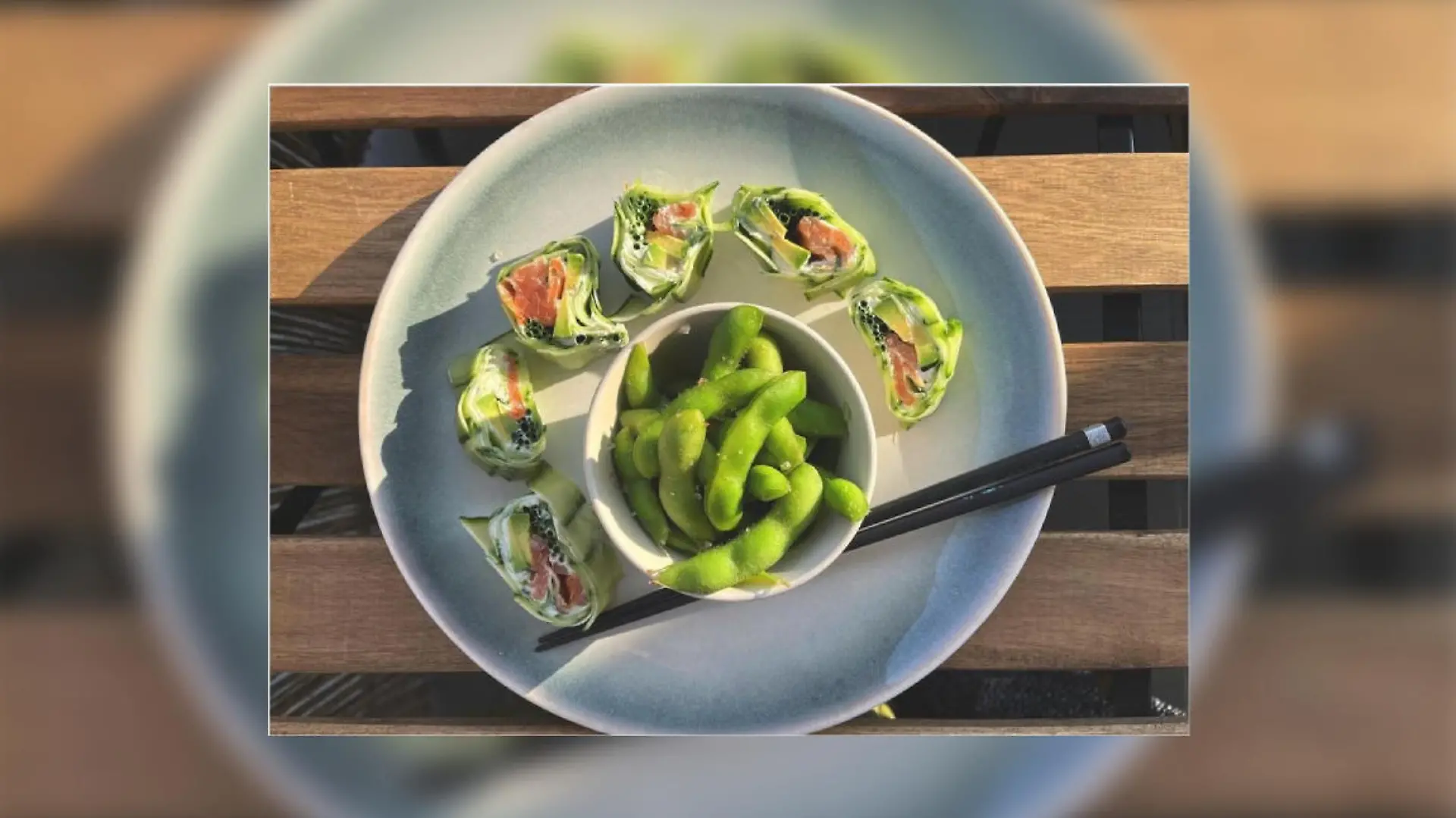 Gurken-Sushi