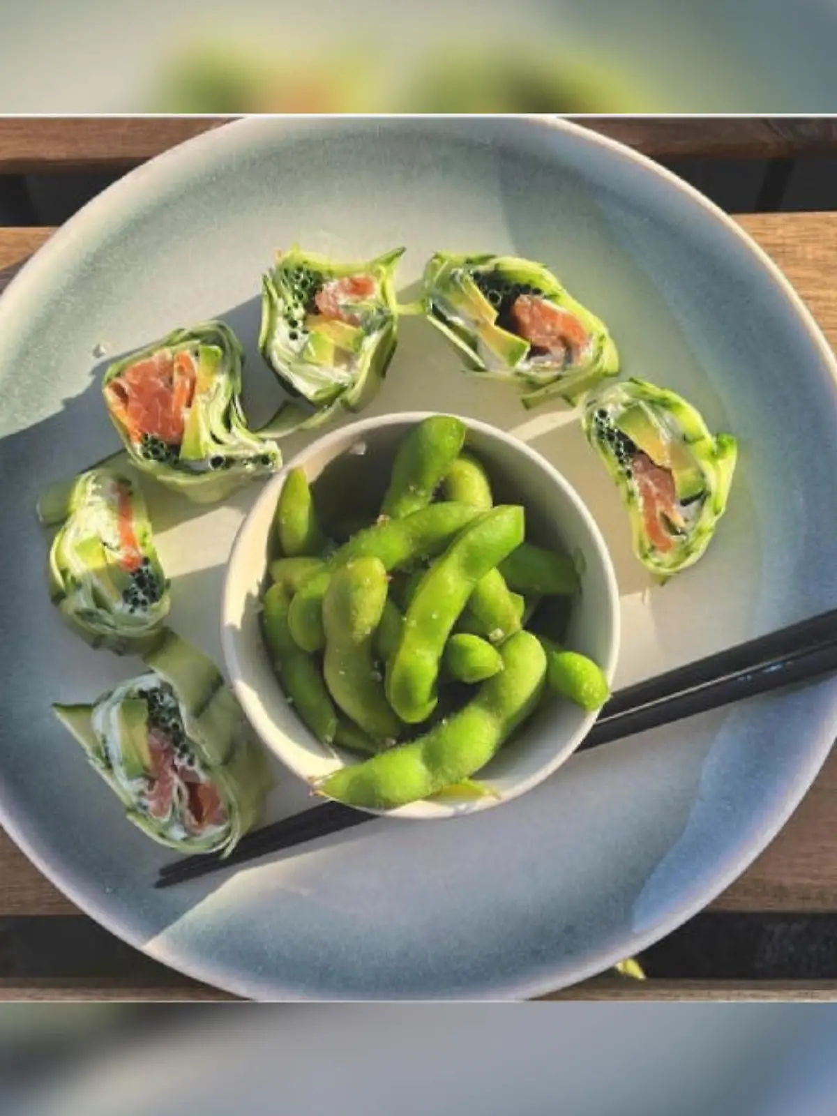 Gurken-Sushi