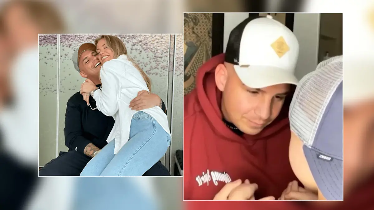 Pietro Lombardi, sein Söhnchen Alessio und Pietros wieder-Freundin Laura Maria Rypa sind ein eingeschworenes Team.