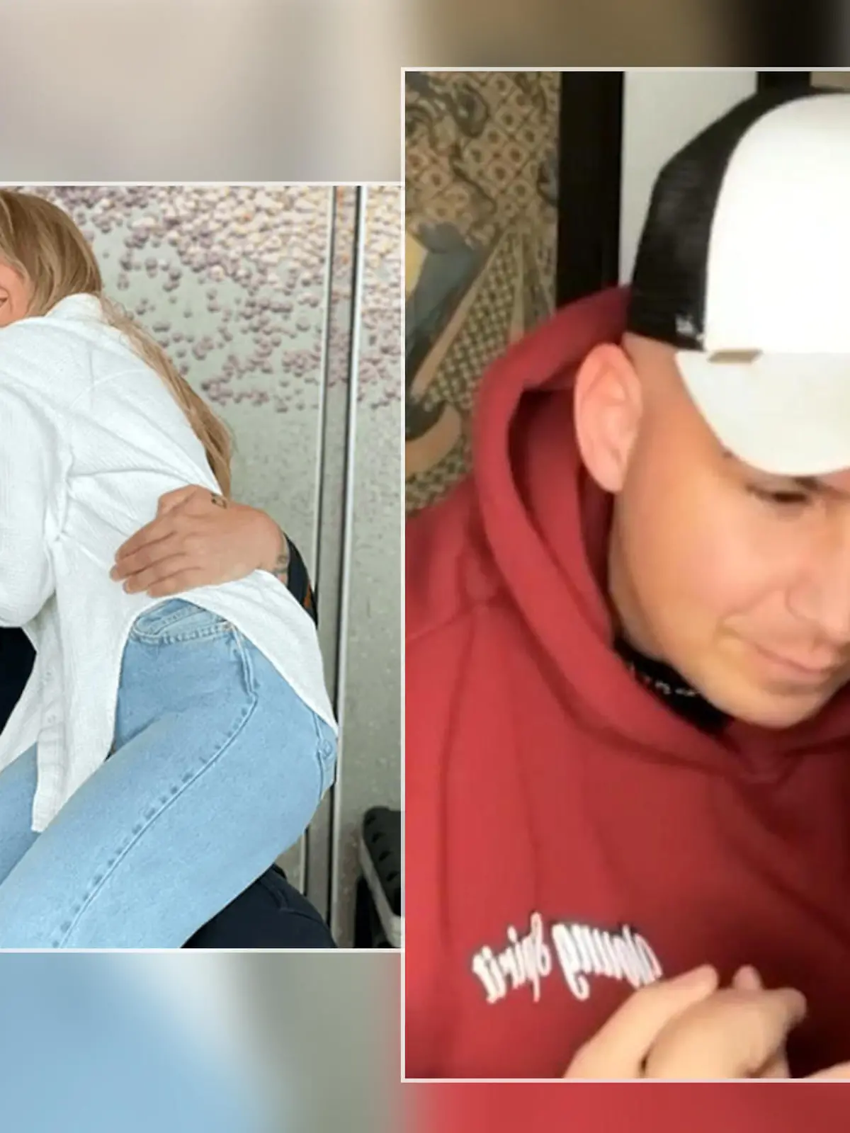 Pietro Lombardi, sein Söhnchen Alessio und Pietros wieder-Freundin Laura Maria Rypa sind ein eingeschworenes Team.