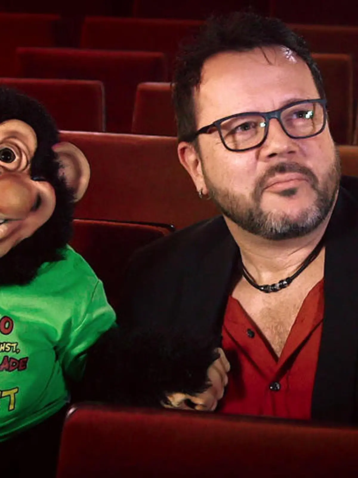 Bild zu: "Frank Lorenz und Affe Charly bringen Spaß"
