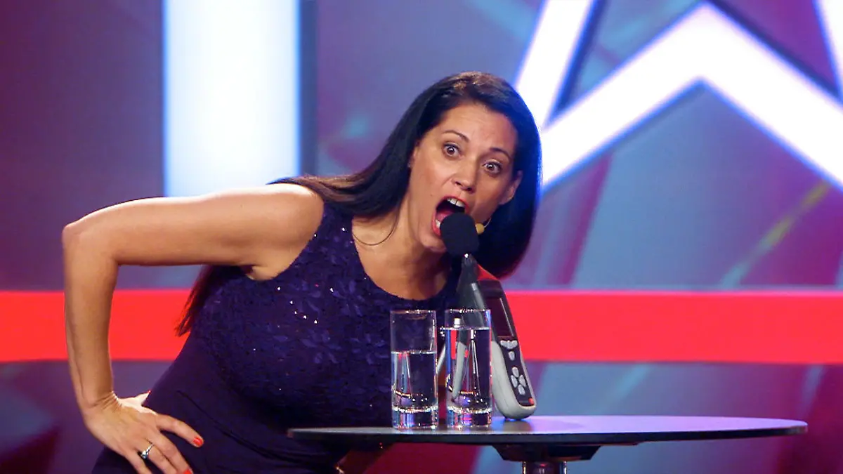 Jodie Browns Talent ist nicht damenhaft, aber laut Das Supertalent 2015: Castingshow 12