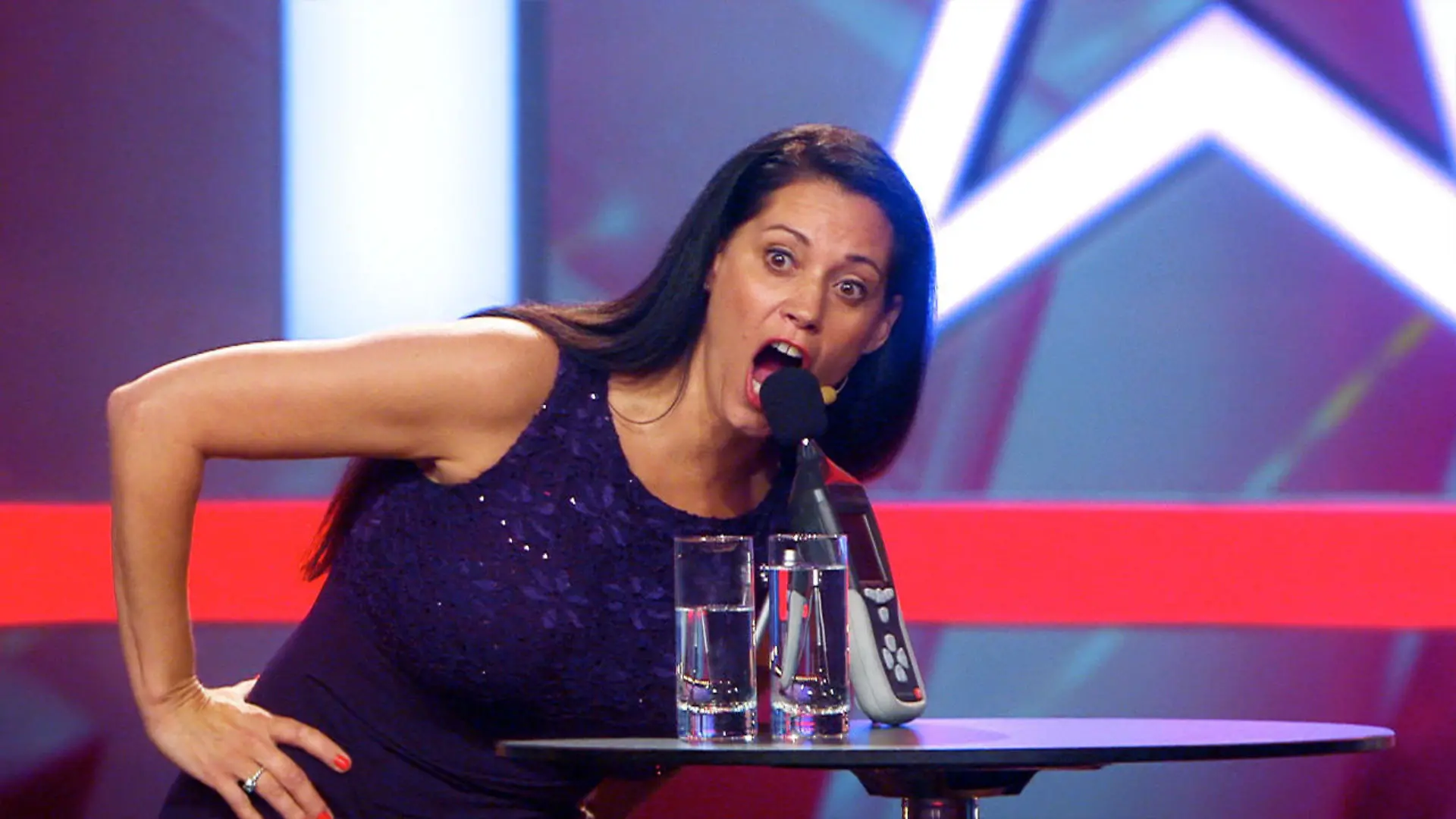 Jodie Browns Talent ist nicht damenhaft, aber laut Das Supertalent 2015: Castingshow 12