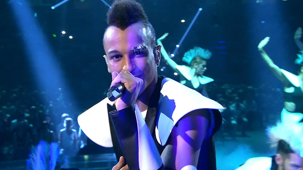 Prince Damien singt sein Staffelhighlight "Stimme" DSDS 2016: Das Finale