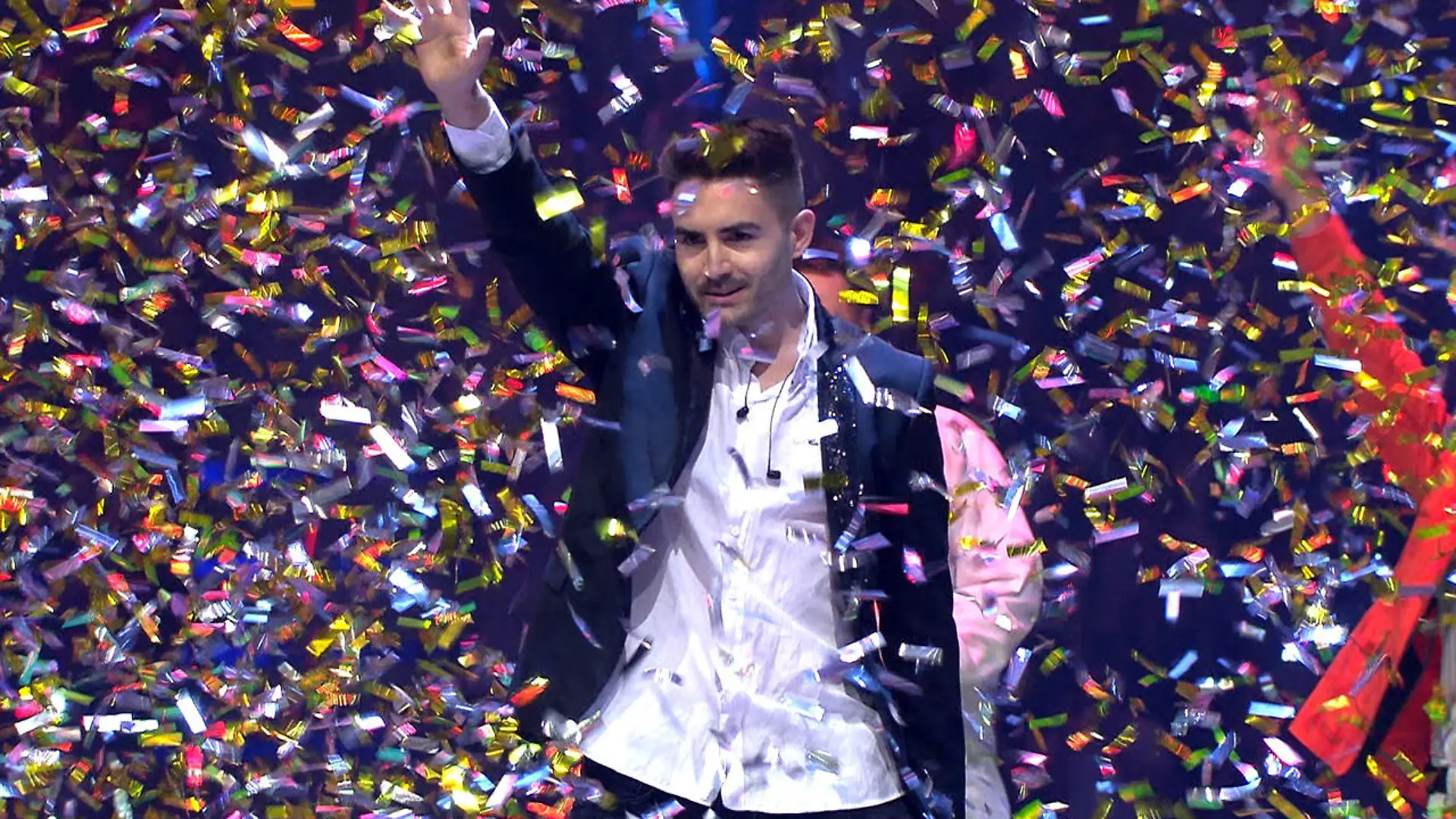 Die Papayas, Aische, Kazim & Menderes auf einer Bühne DSDS 2016: Das Finale