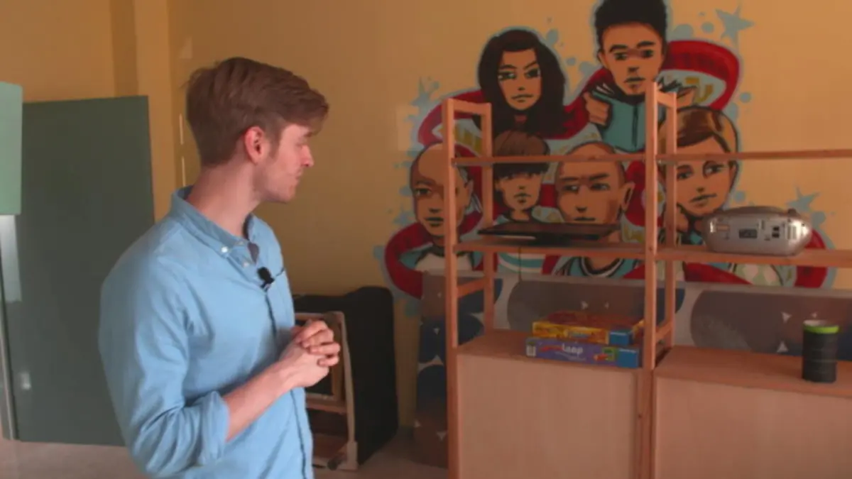 Timur Bartels zeigt das legendäre Graffiti Teil 5 der Setführung