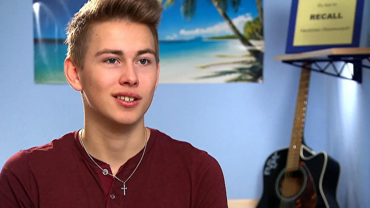 Enrico von Krawczynski will in der Dance-Challenge punkten DSDS 2014: Erste Live-Challenge-Show