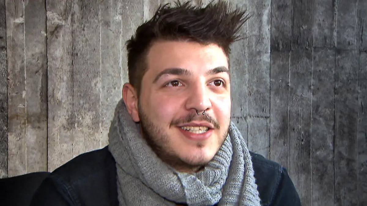 Alessandro Di Lella beim Songfinding DSDS 2014: Erste Live-Challenge-Show