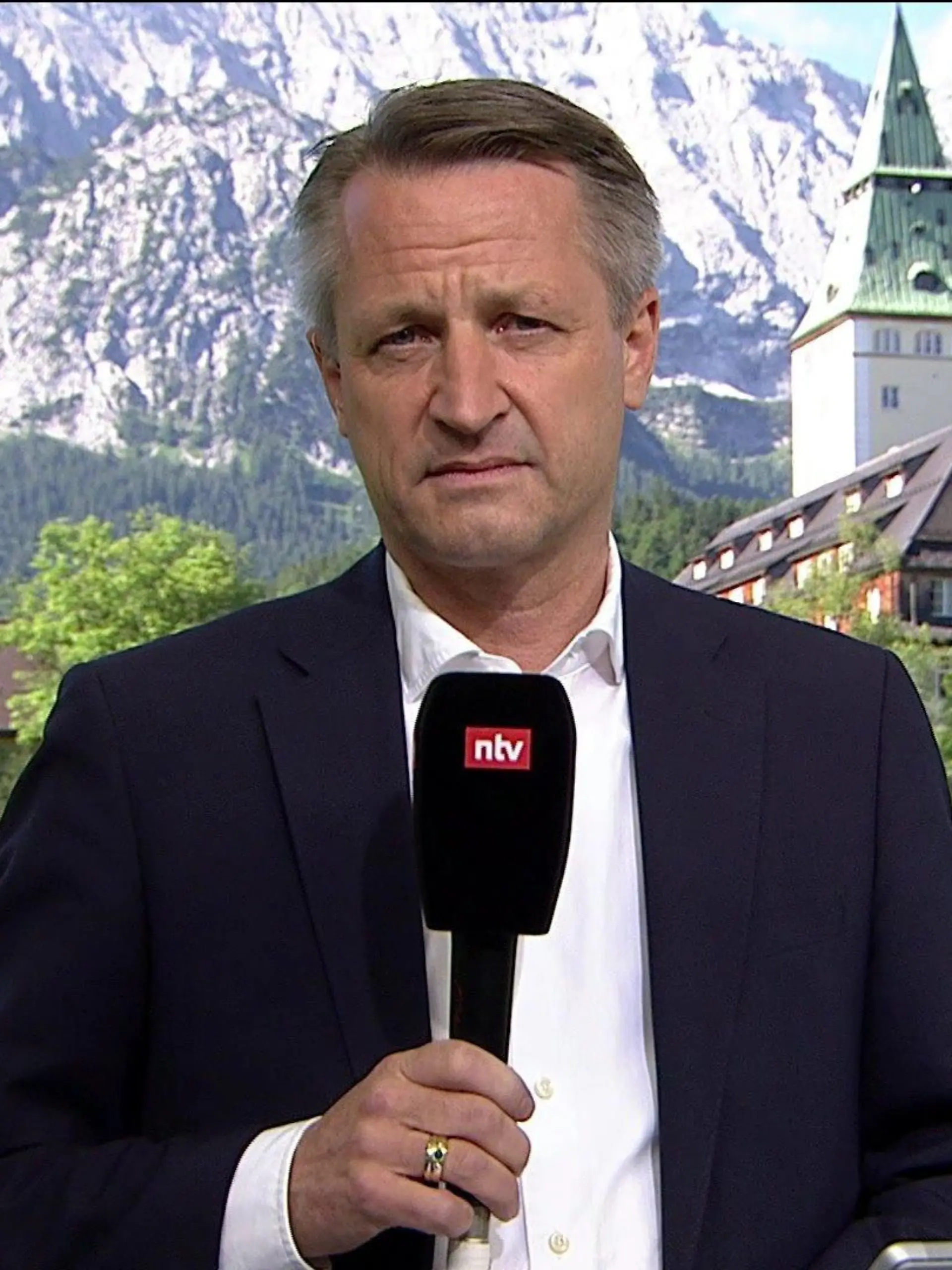 Nikolaus Blome in Elmau beim G7-Gipfel