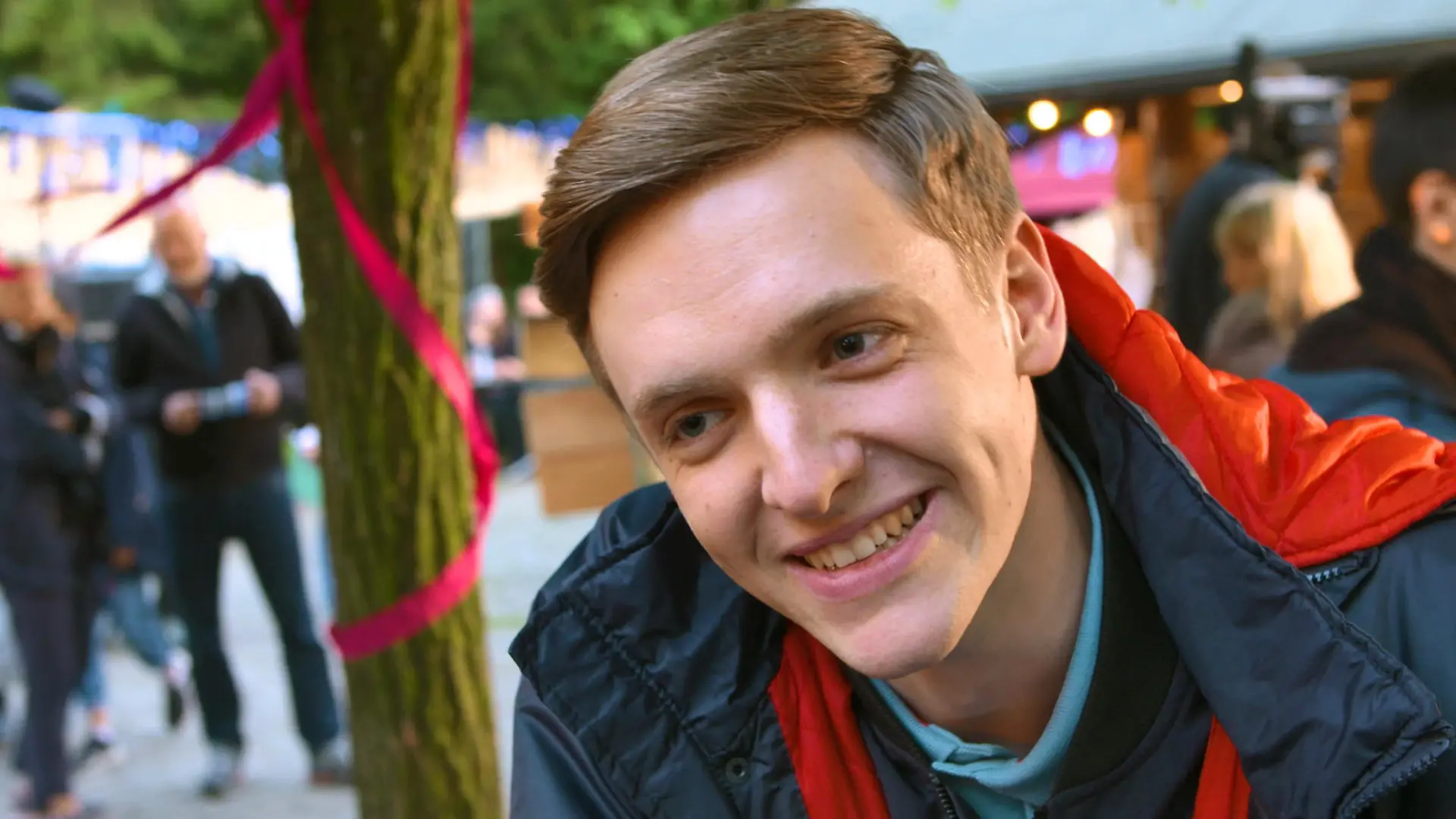 Timurs erster Drehtag der dritten Staffel "Es ist schön, zurück in der Familie zu sein"