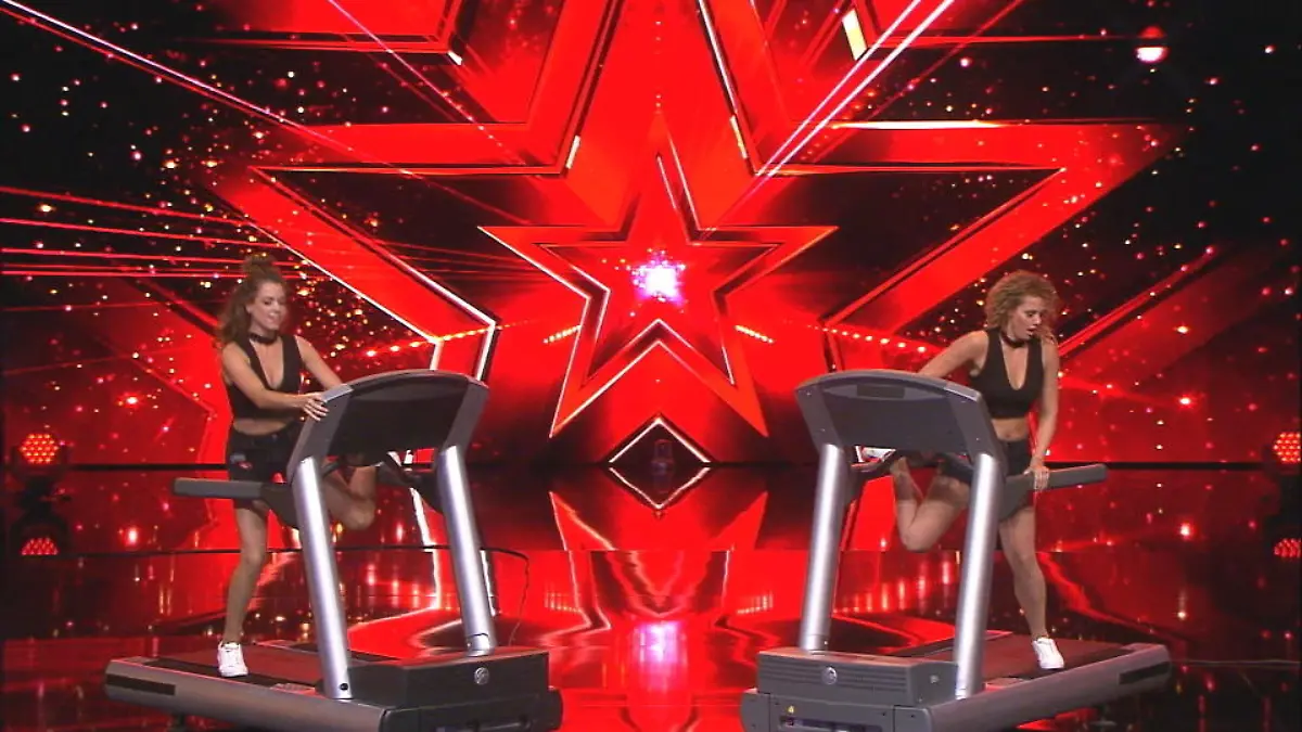 Ist das wirklich ein Supertalent? Kim und Kim geben auf dem Laufband Gas