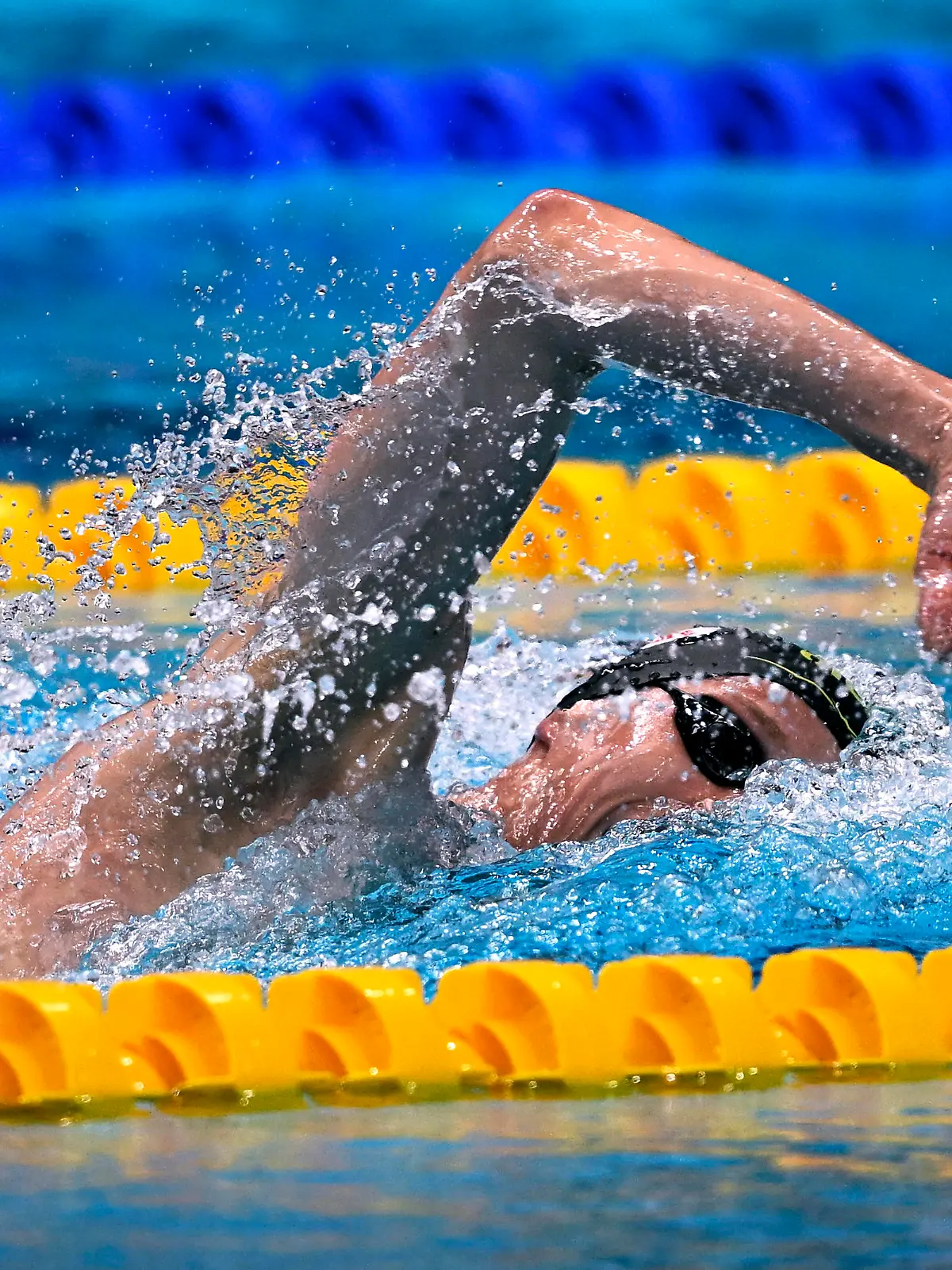  WELLBROCK Florian Team GER 3.Platz Finale 1500m Freistiel der Maenner FINA Schwimmweltmeisterschaften 2022 in Budapest am 21. 06.2022 in Budapest *** WELLBROCK Florian Team GER 3 Place Final 1500m Free Men FINA Swimming World Championships 2022 in Budapest on 21 06 2022 in Budapest Copyright: xLacixPerenyix