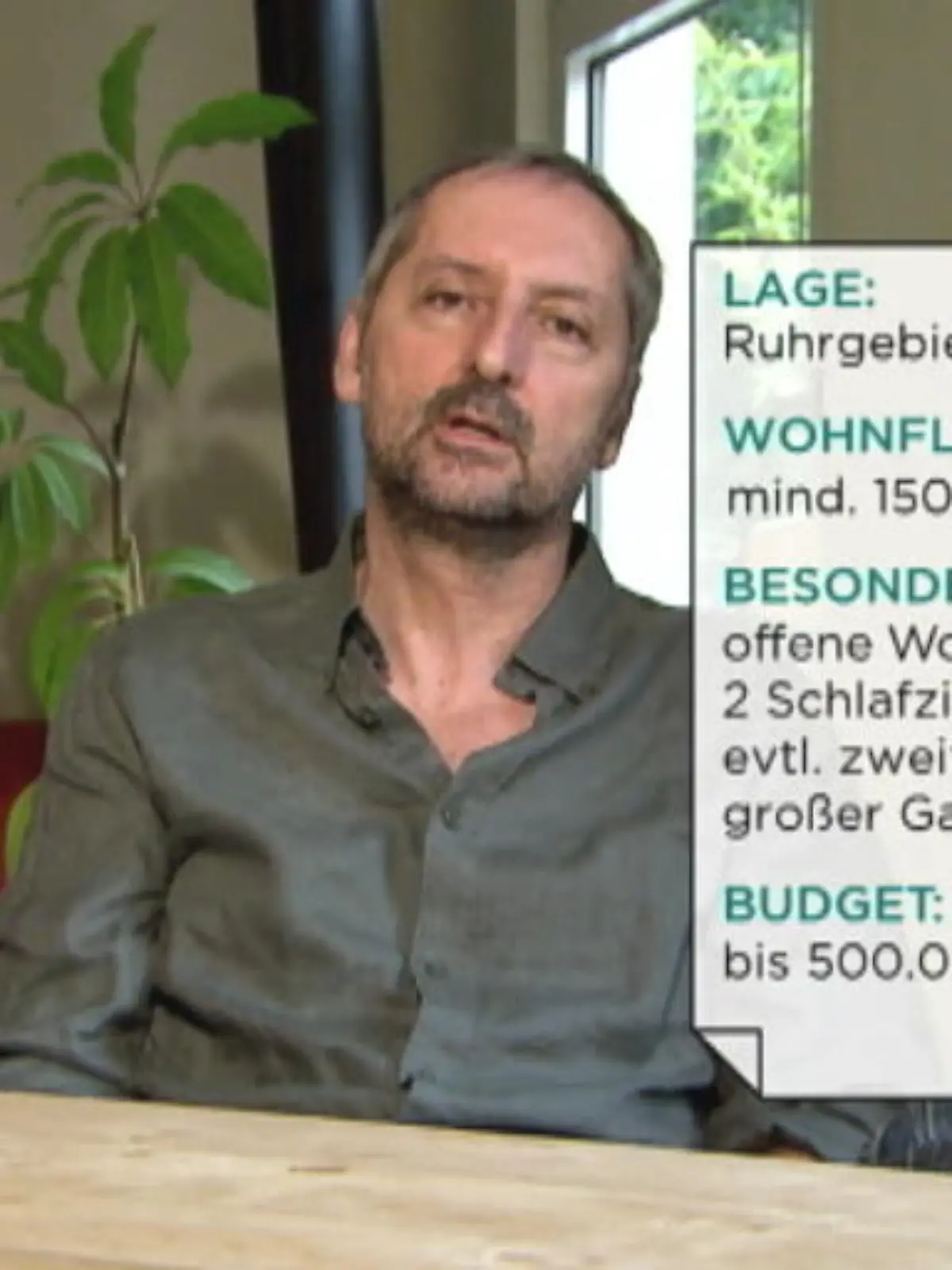 Bild zu: "Bernd hat hohe Ansprüche an die Makler"