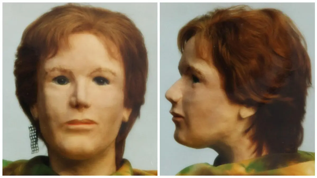 So sah die unbekannte Tote, die 1988 bei Berlin gefunden wurde, vermutlich aus.