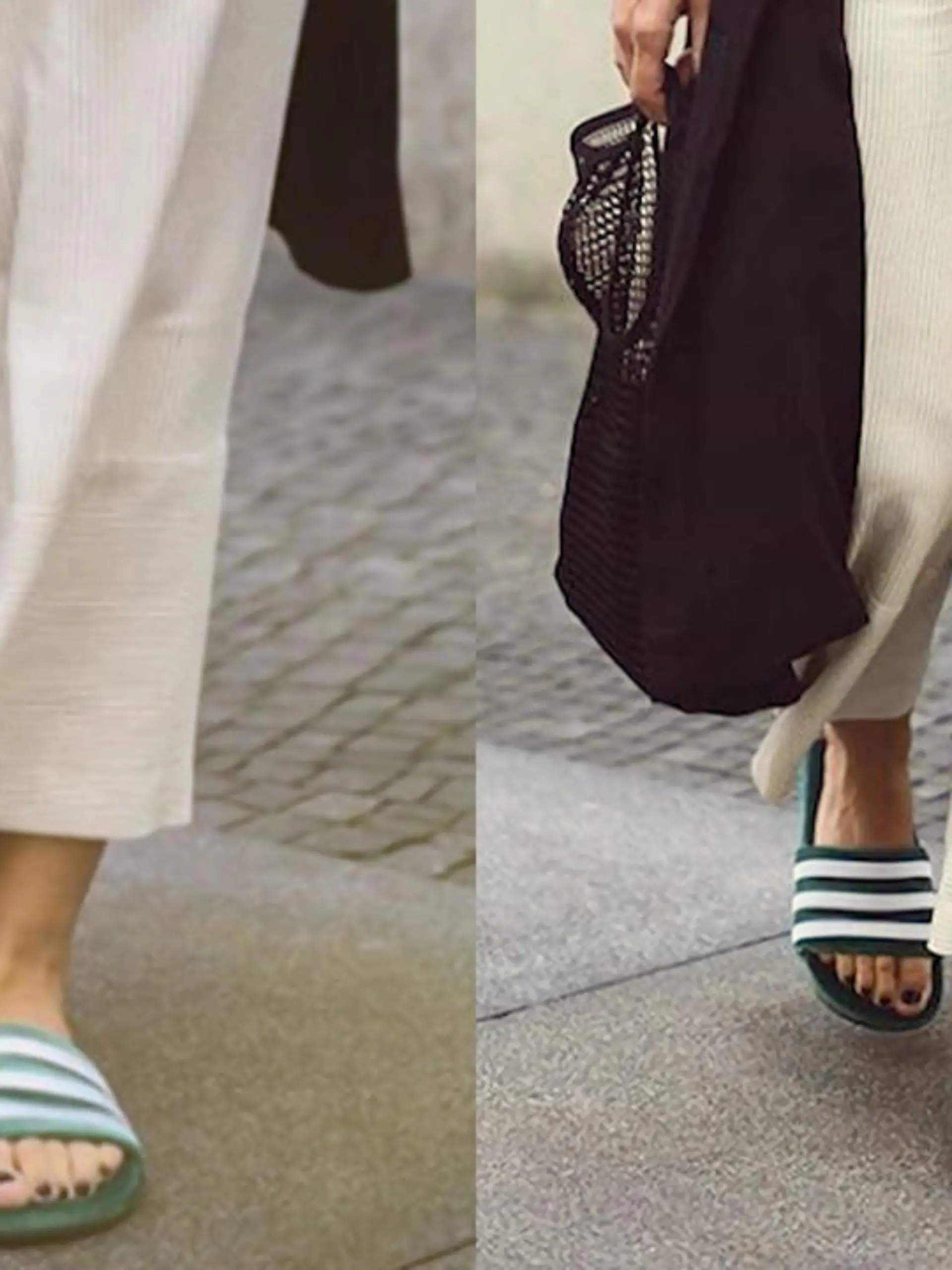 Bild zu: "Pool Slides sind einer DER Sommer-Schuhtrends 2017"