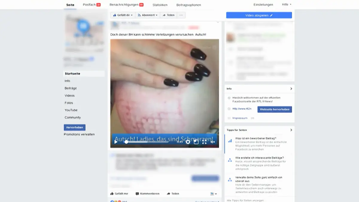 Warnung vor diesen Selbst-Klebe-BHs! Kritisch wird es, wenn man schwitzt