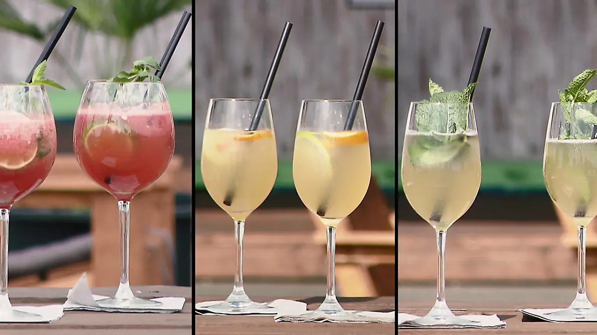 Tepache, Switchel und Wein-Slushie - so erfrischend! 