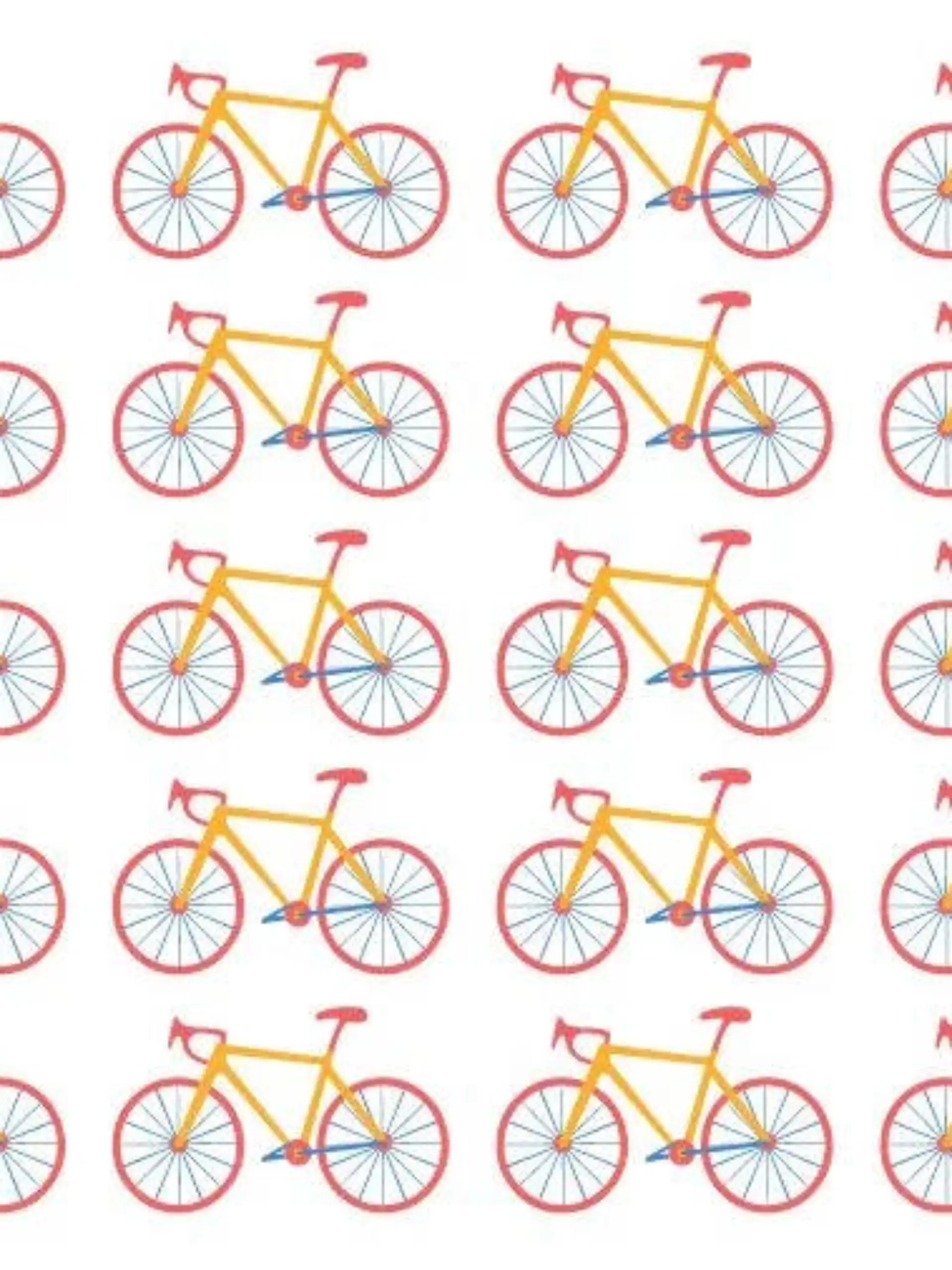 Viele Fahrräder, eins ist anders