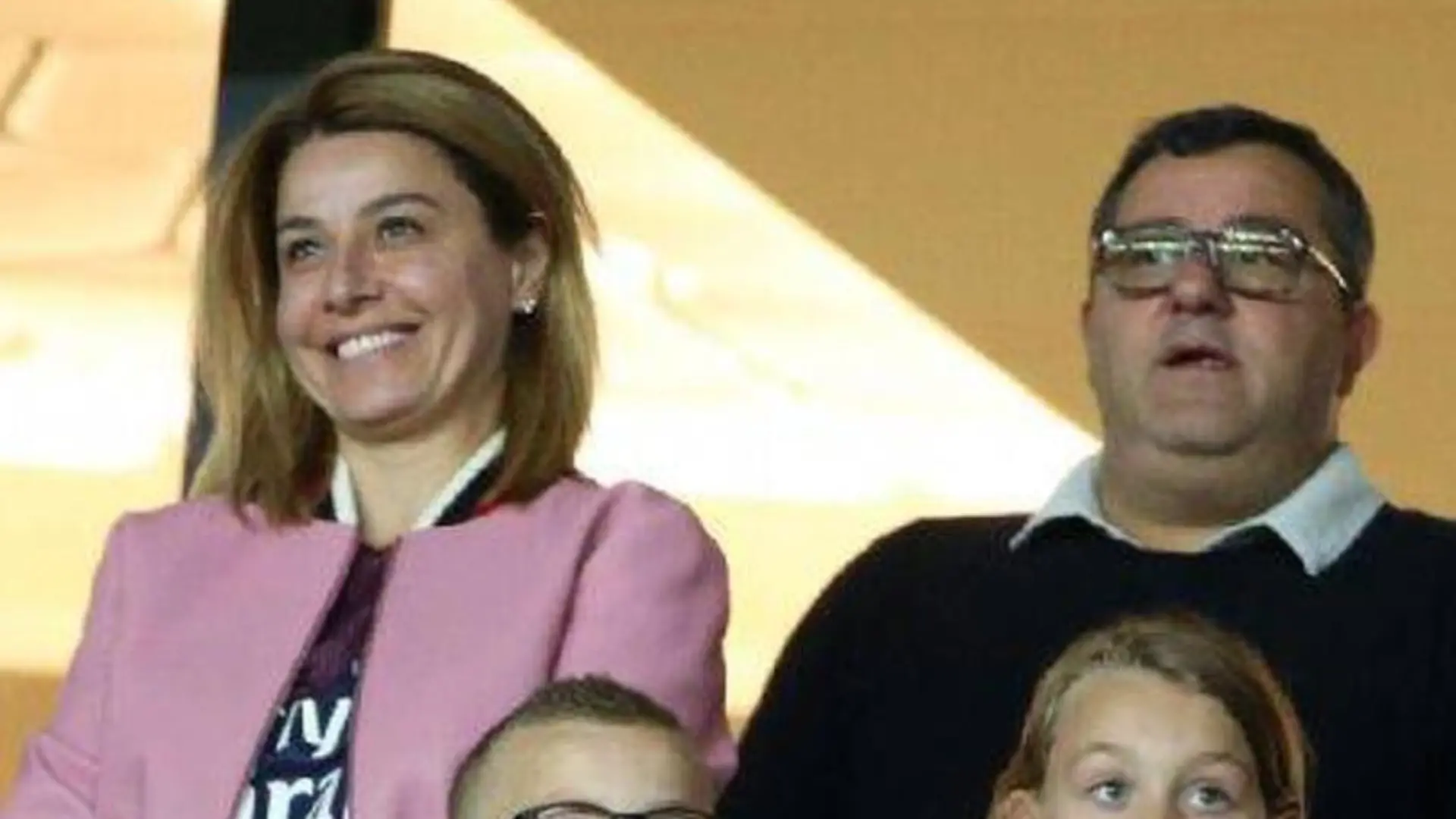 Rafaela Pimenta und Mino Raiola