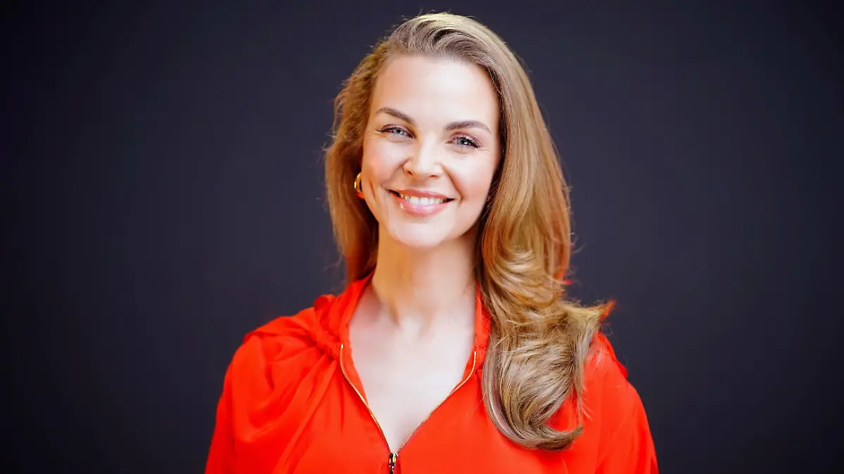 Moderatorin Annika Lau