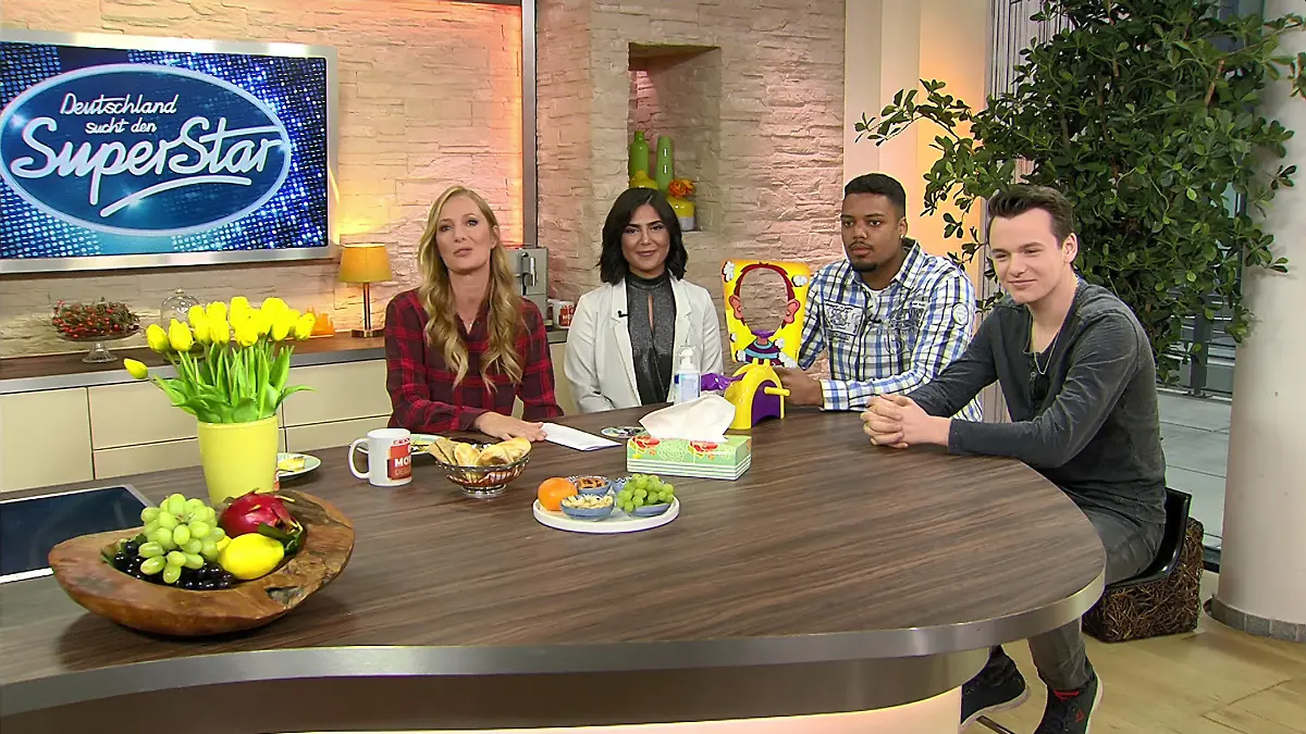 Welchen DSDS-Kandidat trifft der Sahne-Schlag? Duygu, Ruben und Sandro im "Pie Face"-Interview
