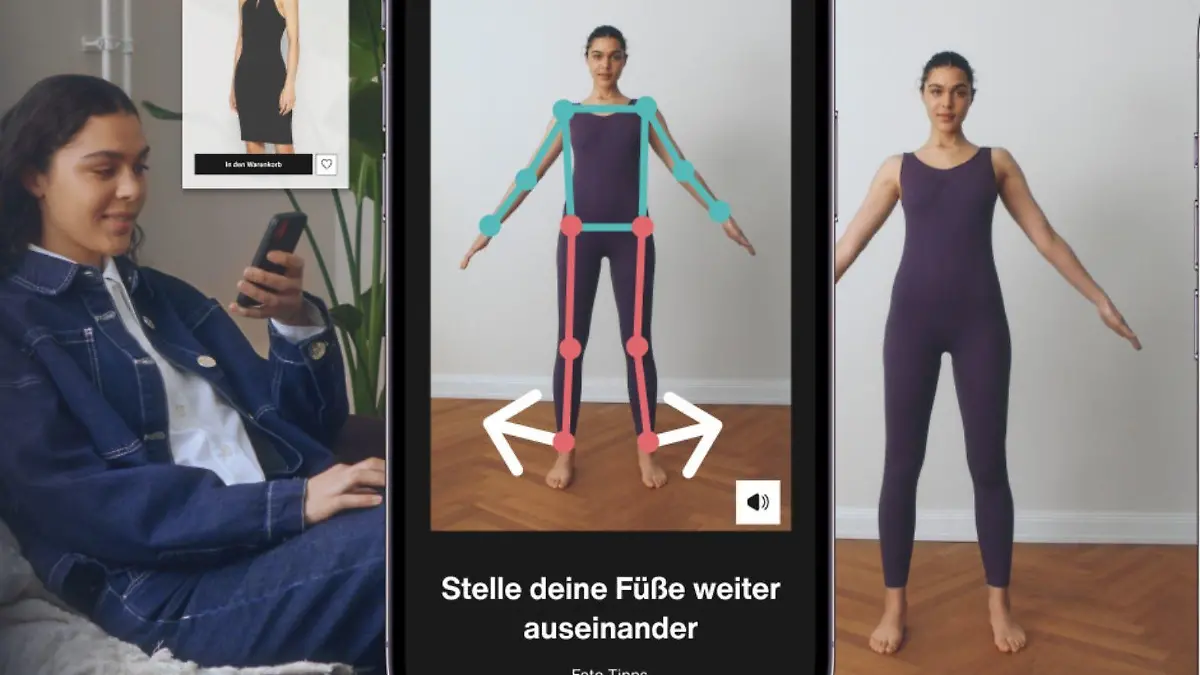 Zalando führt ab sofort Größenempfehlungen auf Grundlage der Körpermaße von Kundinnen und Kunden ein.