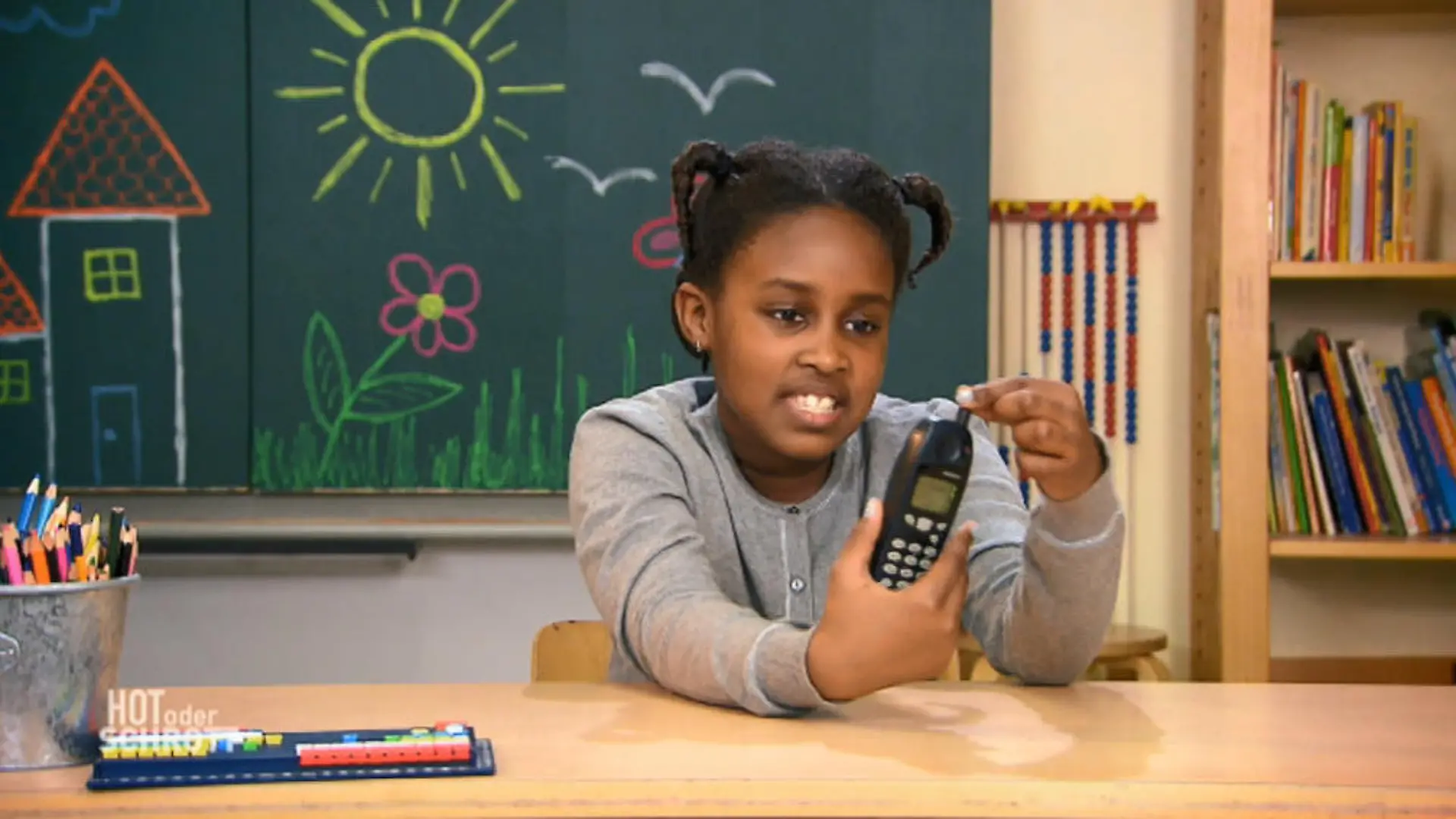 Kinder testen altes Nokia Handy "Da würde ich lieber lernen!"