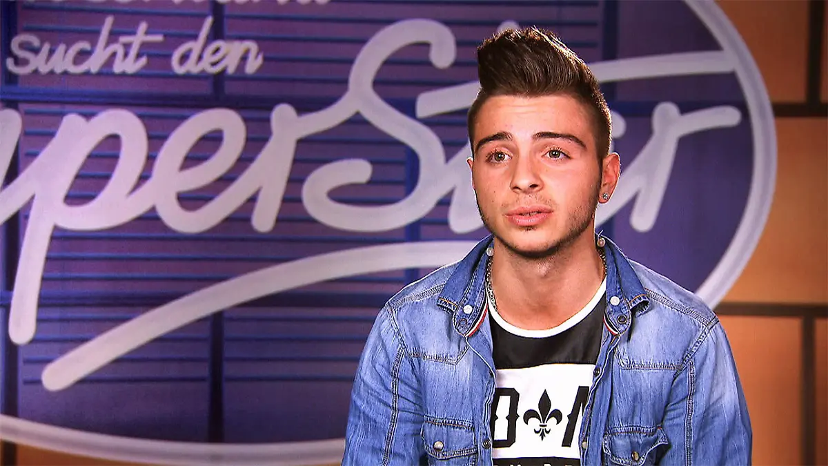 Giuseppe Riggio legt viel Wert auf sein Äußeres DSDS 2017: Neunte Castingshow