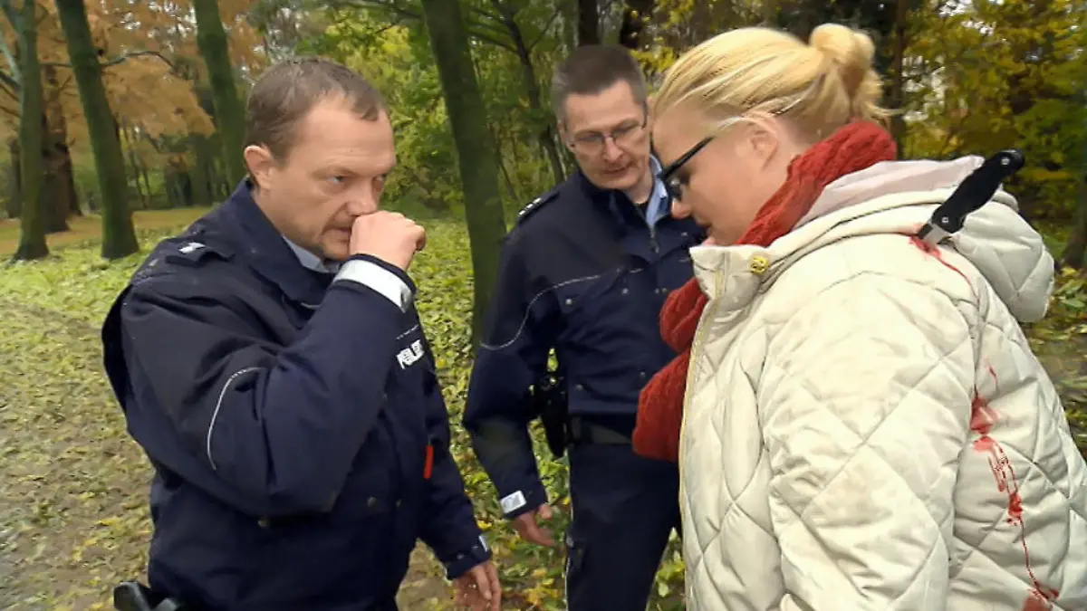 Messer-Attacke im Park Brutaler Übergriff