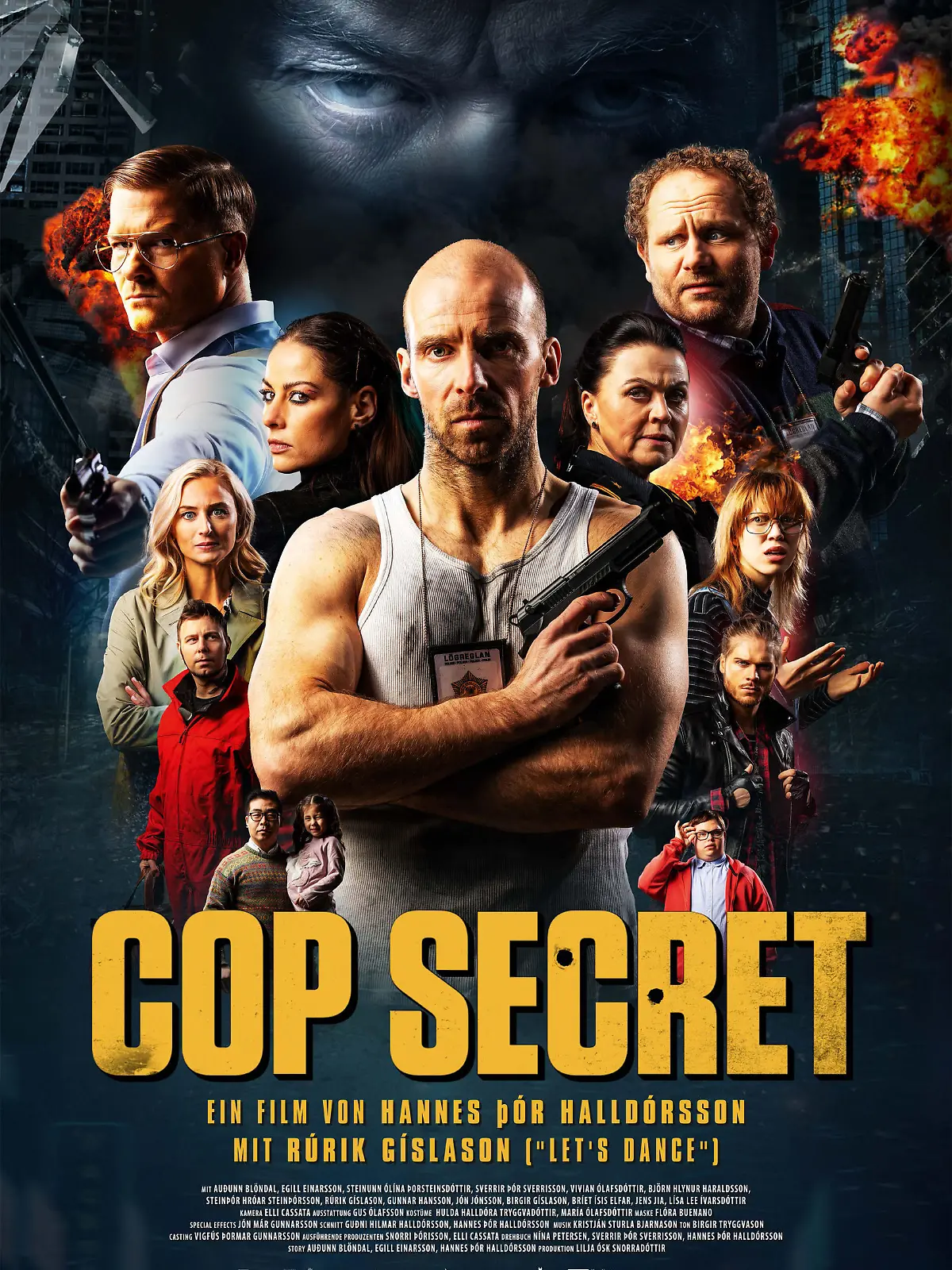 Rúrik Gíslason spielt in "Cop Secret" mit
