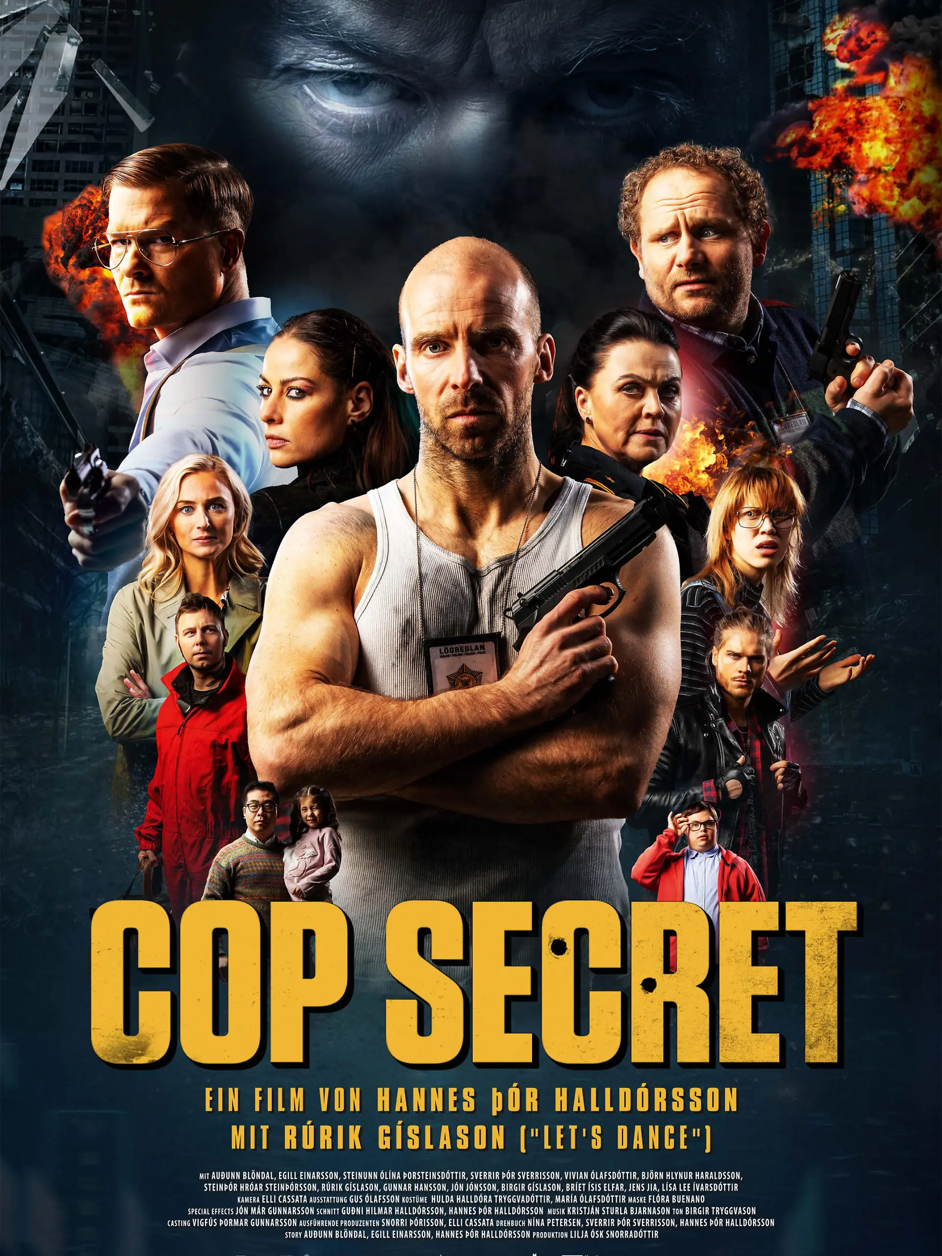Rúrik Gíslason spielt in "Cop Secret" mit