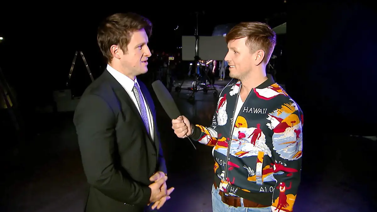 Ein Gewichtheber, der singen kann? Matthias Steiner stellt sich dem Gesangswettbewerb
