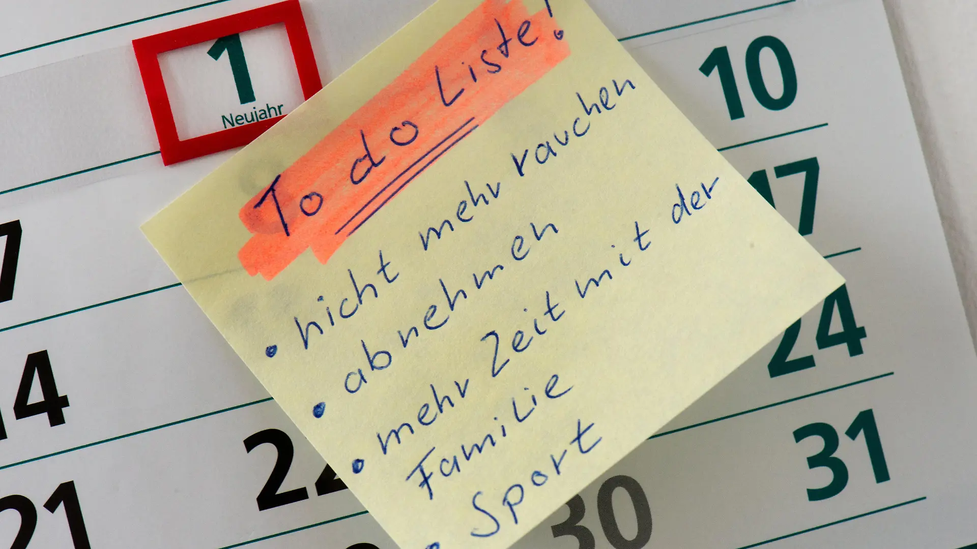So wird 2017 richtig gut! Vorsätze ganz entspannt umsetzen