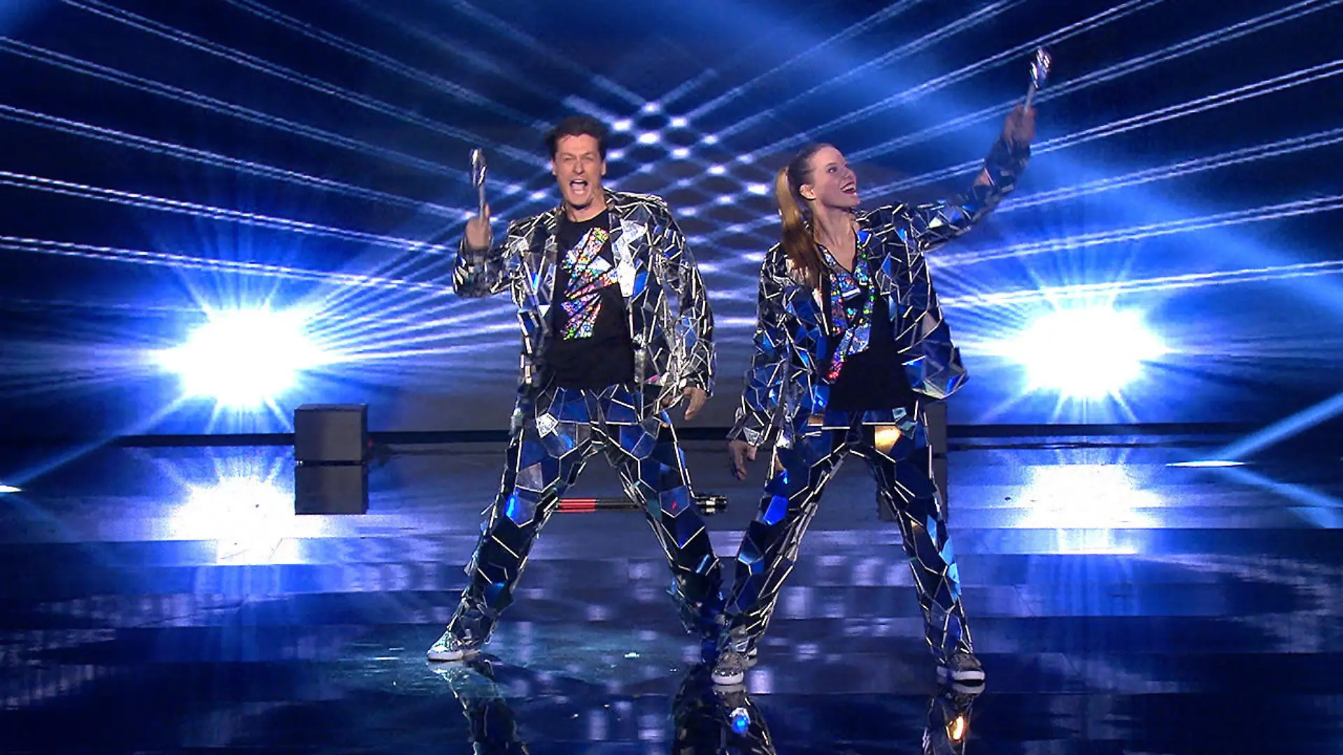 Stephanie & Dan: "Picassos des Feuerwerks" Das Supertalent 2016: Finale