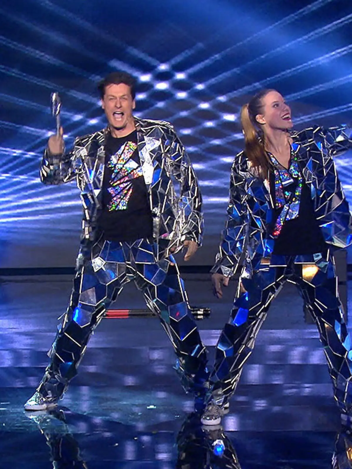 Bild zu: "Stephanie & Dan: "Picassos des Feuerwerks""