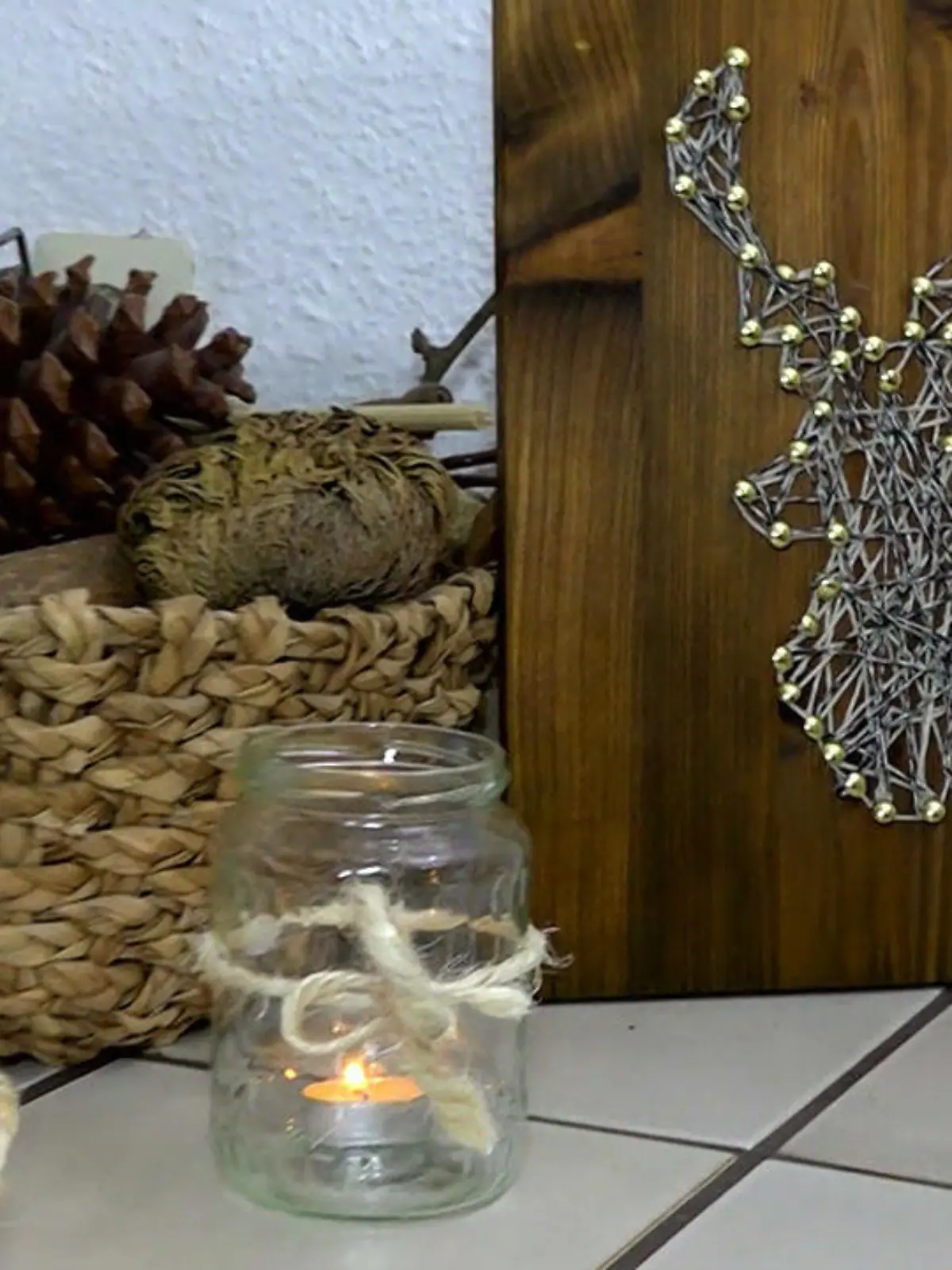 Bild zu: "Weihnachtsdeko selber basteln"